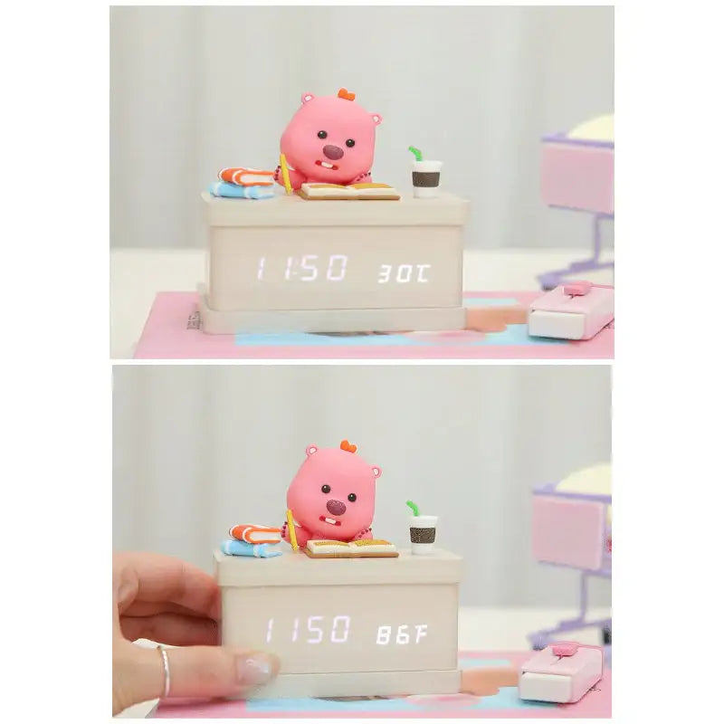 Bo Friends x Zanmang Loopy - Table Clock - Bo Friends - Table Clock - Harumio