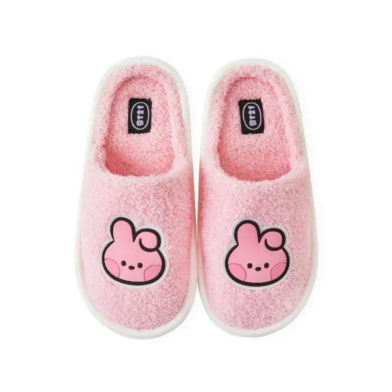 BT21 - Minini Big Face Boucle Slippers - LINE FRIENDS - Footwear - Harumio