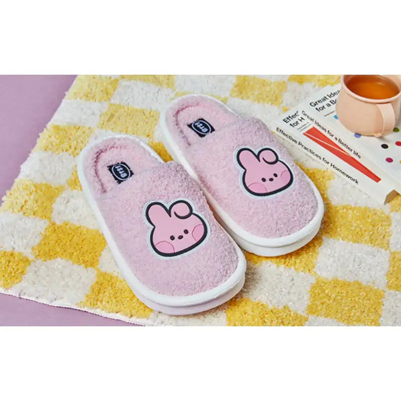 BT21 - Minini Big Face Boucle Slippers - LINE FRIENDS - Footwear - Harumio