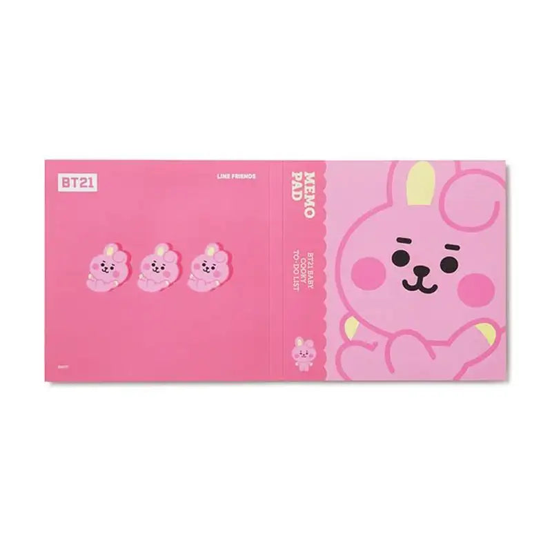 BT21 - Baby Sticky Note Pad - BT21 - Stationary - Harumio