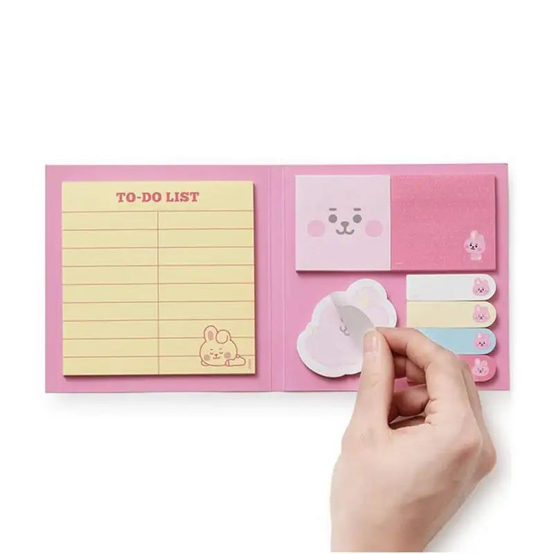 BT21 - Baby Sticky Note Pad - BT21 - Stationary - Harumio