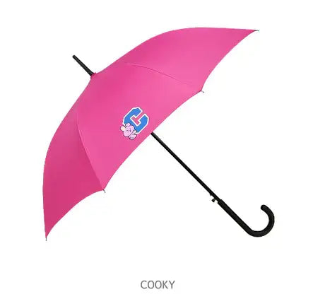 BT21 x Monopoly - Emblem Automatic Long Umbrella - Monopoly - Umbrella - Harumio