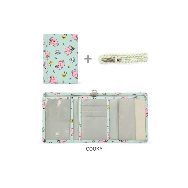 BT21 x Monopoly - Baby Velcro Wallet LITTLE BUDDY - BT21 x Monopoly - Accessories, Wallet - Harumio