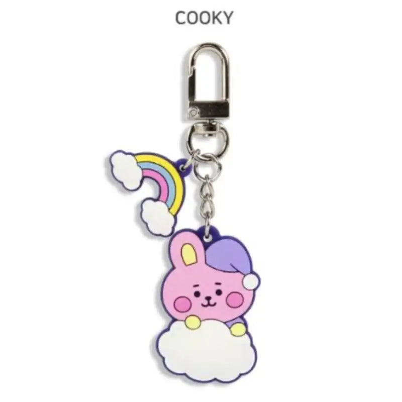 BT21 x Monopoly - Baby Silicone Keyring DREAM - BT21 x Monopoly - Accesories - Harumio