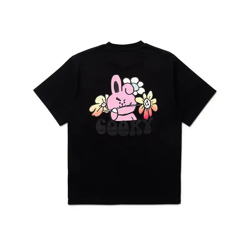 BT21 - Flower Collection - Short Sleeve T-Shirt - BT21 - Clothing - Harumio