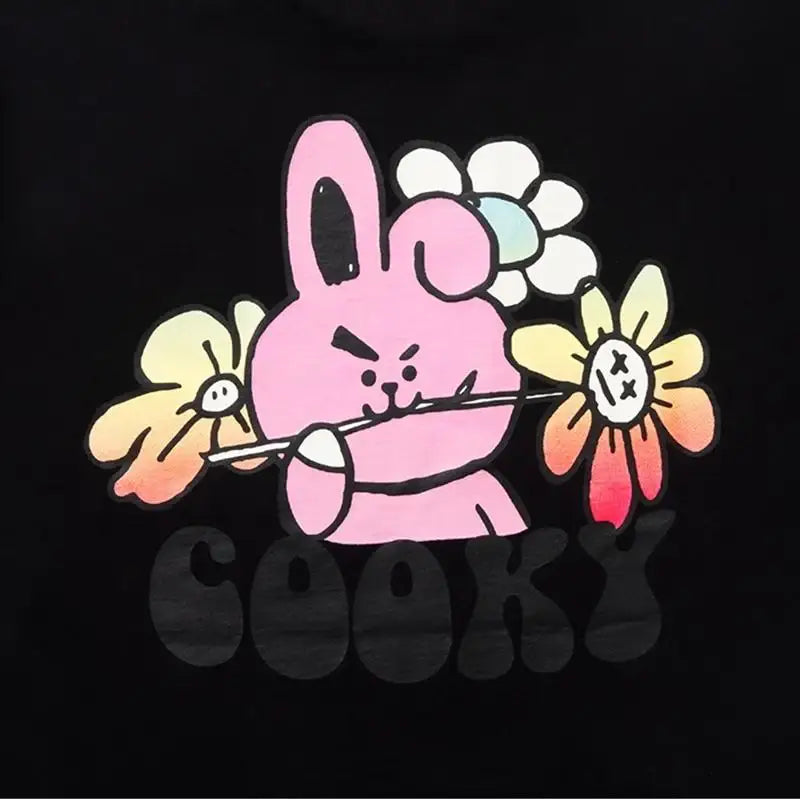 BT21 - Flower Collection - Short Sleeve T-Shirt - BT21 - Clothing - Harumio