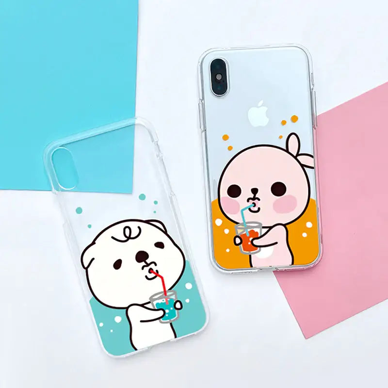 Merry Between - Soda Soft Jelly Phone Case - Merry Between - Accessories - Harumio