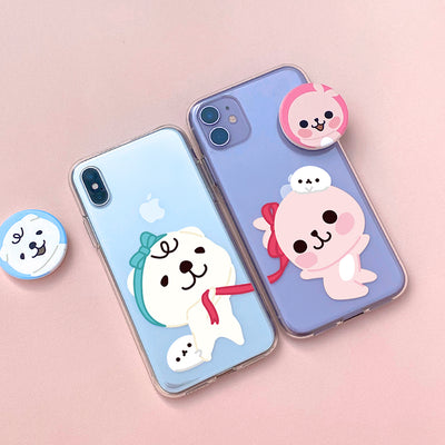Merry Between - Ribbon Soft Jelly Phone Case