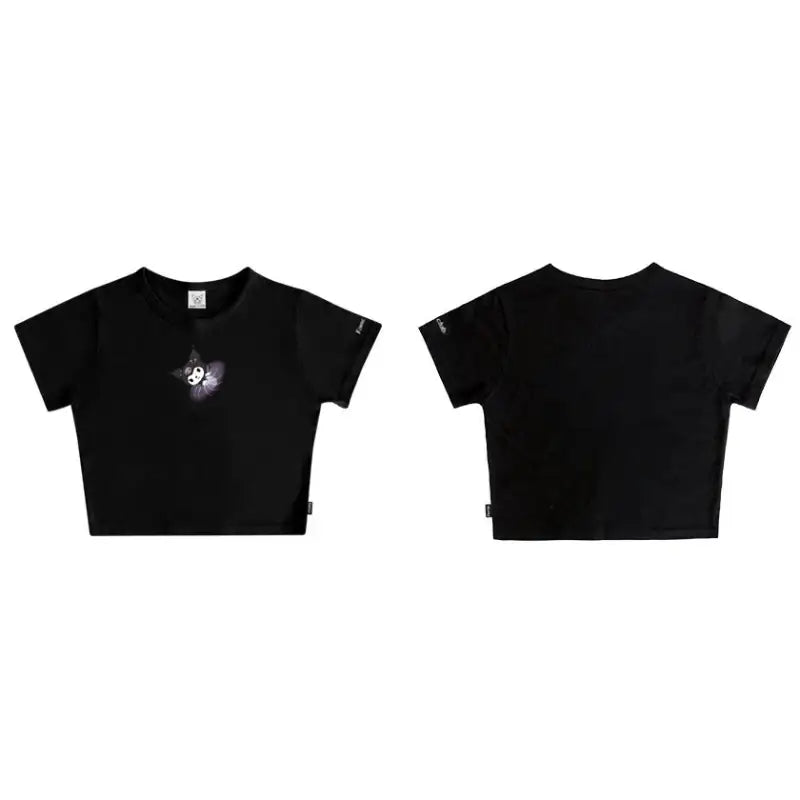 FANCY X KUROMI - Crop Tee - FANCY X KUROMI - Clothes - Harumio