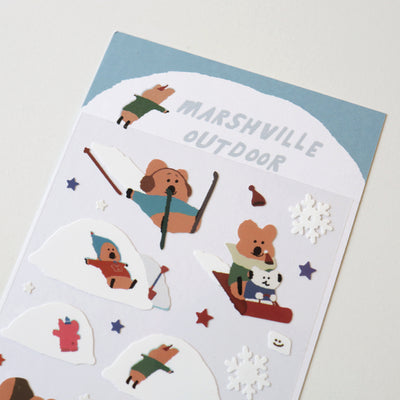 Dinotaeng - Marshville Outdoor Stickers