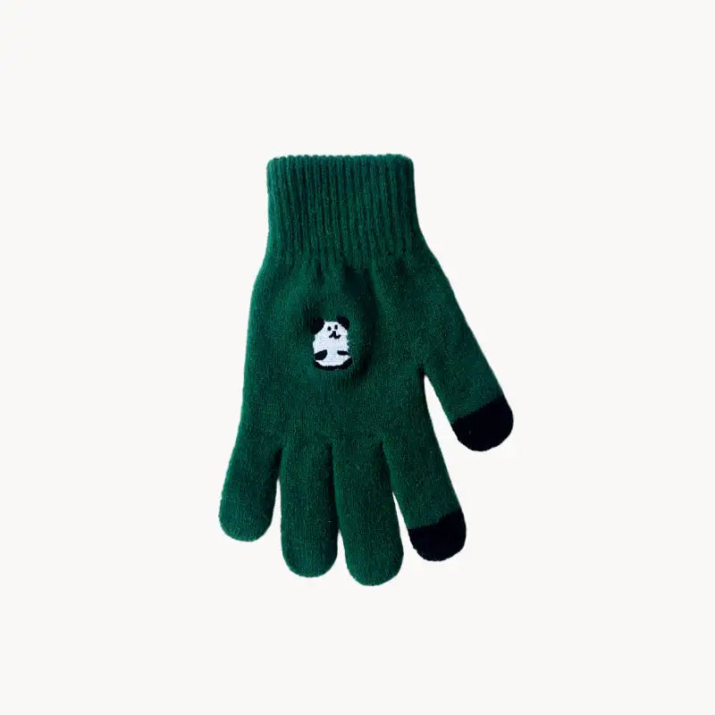 Dinotaeng - Bobo Hairy Yarn Gloves - Dinotaeng - Gloves - Harumio