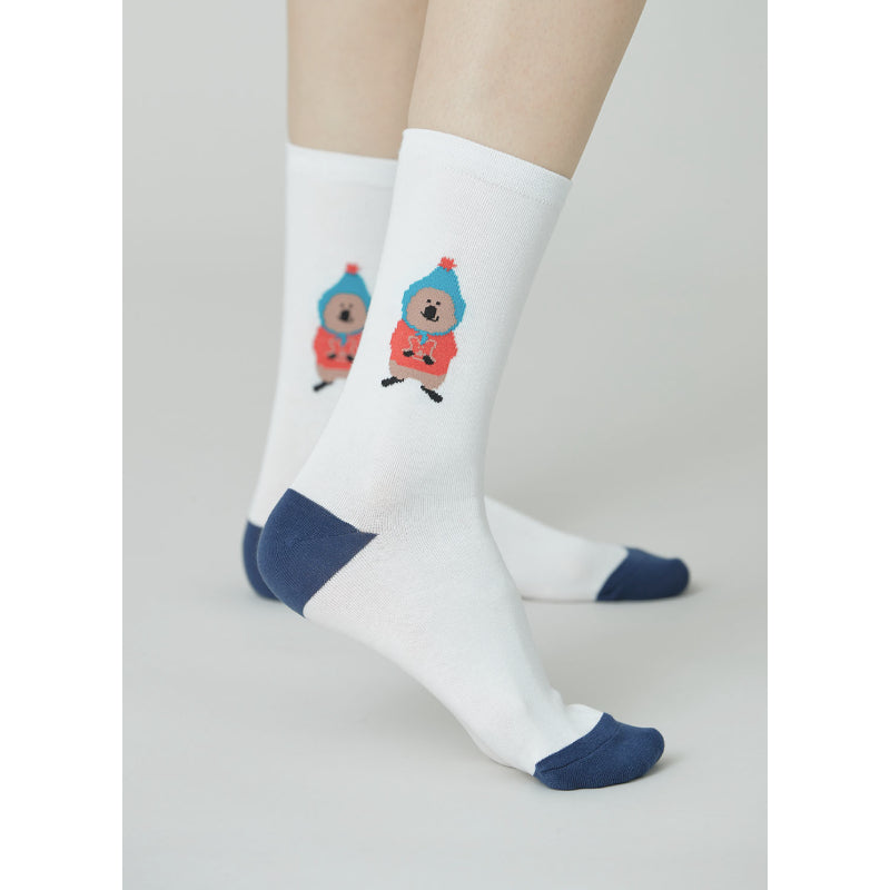 Dinotaeng - Quokka Trio Single Socks Package Set