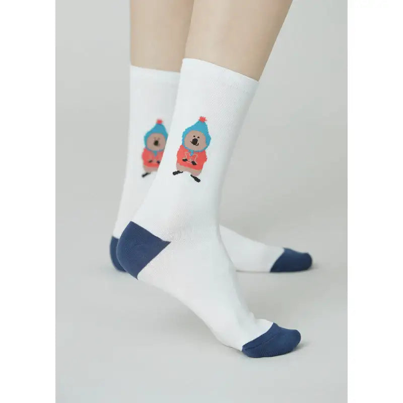 Dinotaeng - Quokka Trio Single Socks Package Set - Dinotaeng - Socks - Harumio