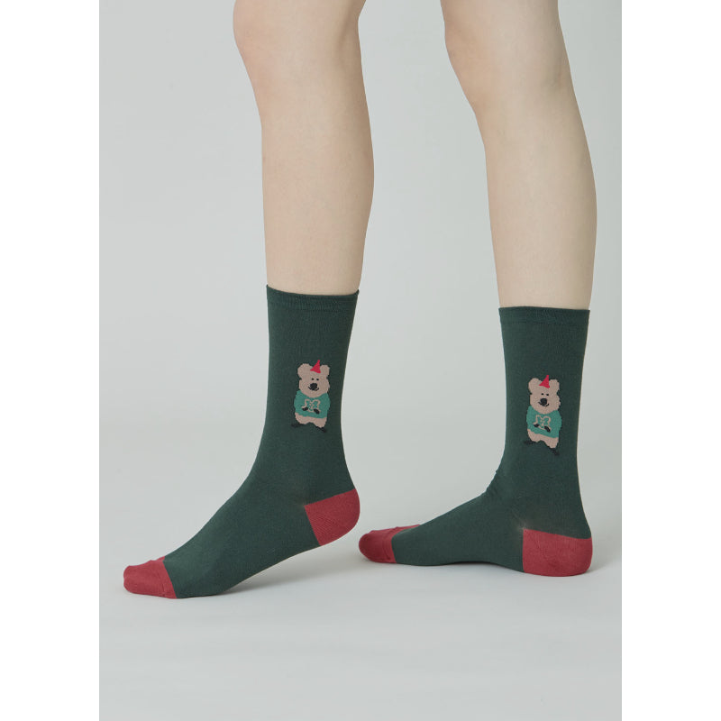 Dinotaeng - Quokka Trio Single Socks Package Set
