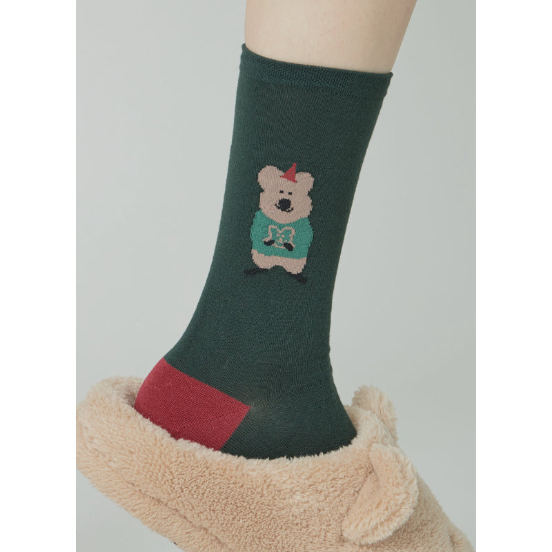 Dinotaeng - Quokka Trio Single Socks Package Set