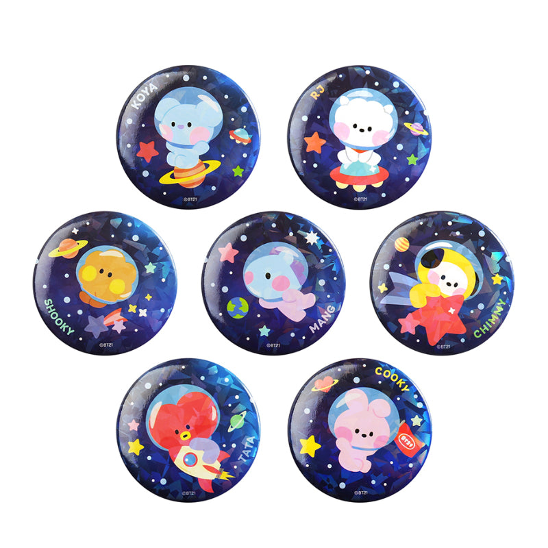 Monopoly x BT21 - Can Badge - Space