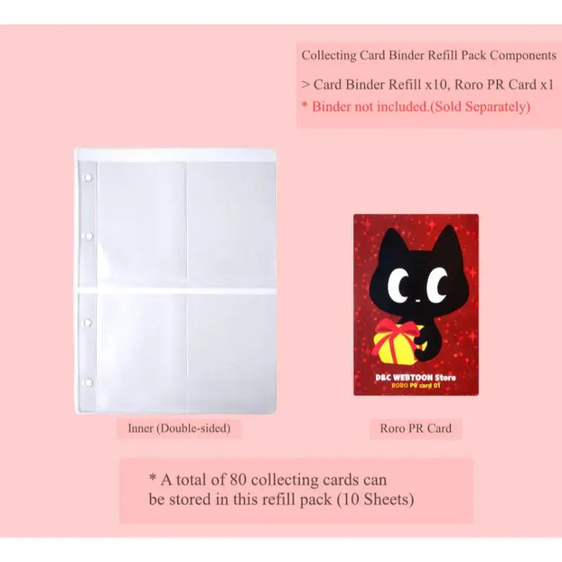 D&C Webtoon Biz - Collecting Card Binder Refill Pack - D&C WEBTOON Biz - Accessories - Harumio