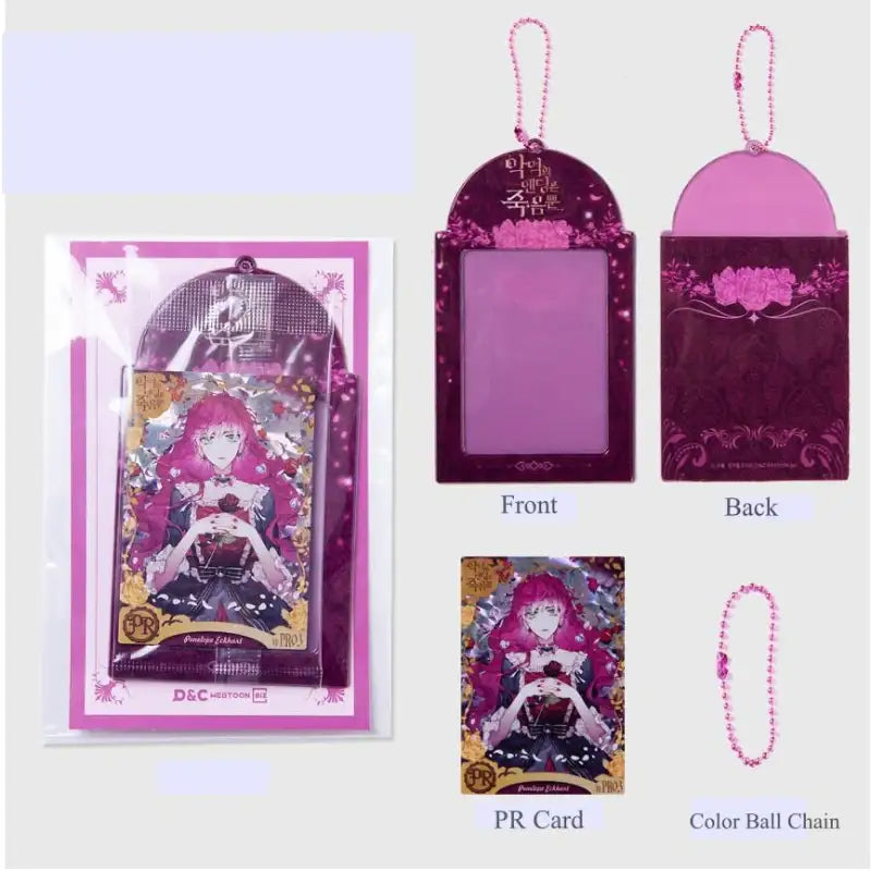 Villains Are Destined to Die - Collecting Card Holder - D&C WEBTOON Biz - Card Holder - Harumio