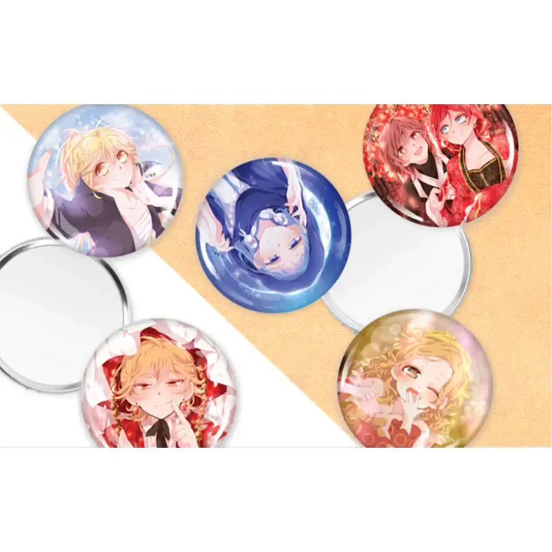 Heaven And Earth - Round Hand Mirror - Webtoon Shop - Mirror - Harumio