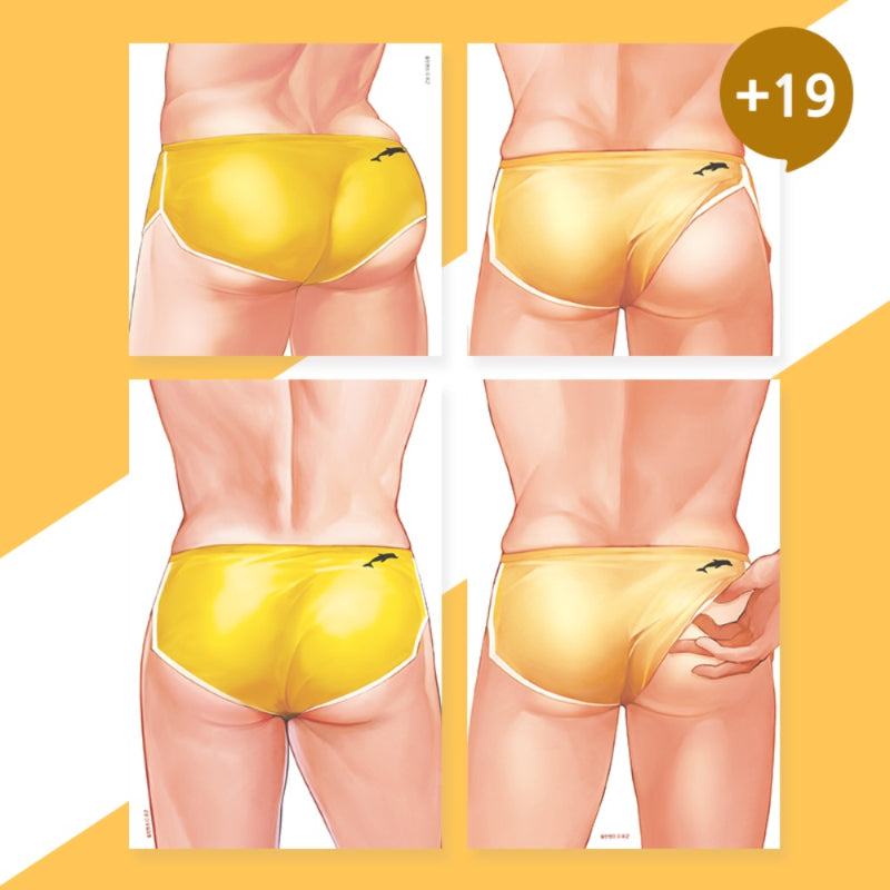 Dolphin Pants - Memo Pad Set