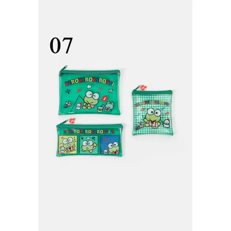 Sanrio x 10x10 - Clear Pouch Set - Sanrio - Pouch - Harumio