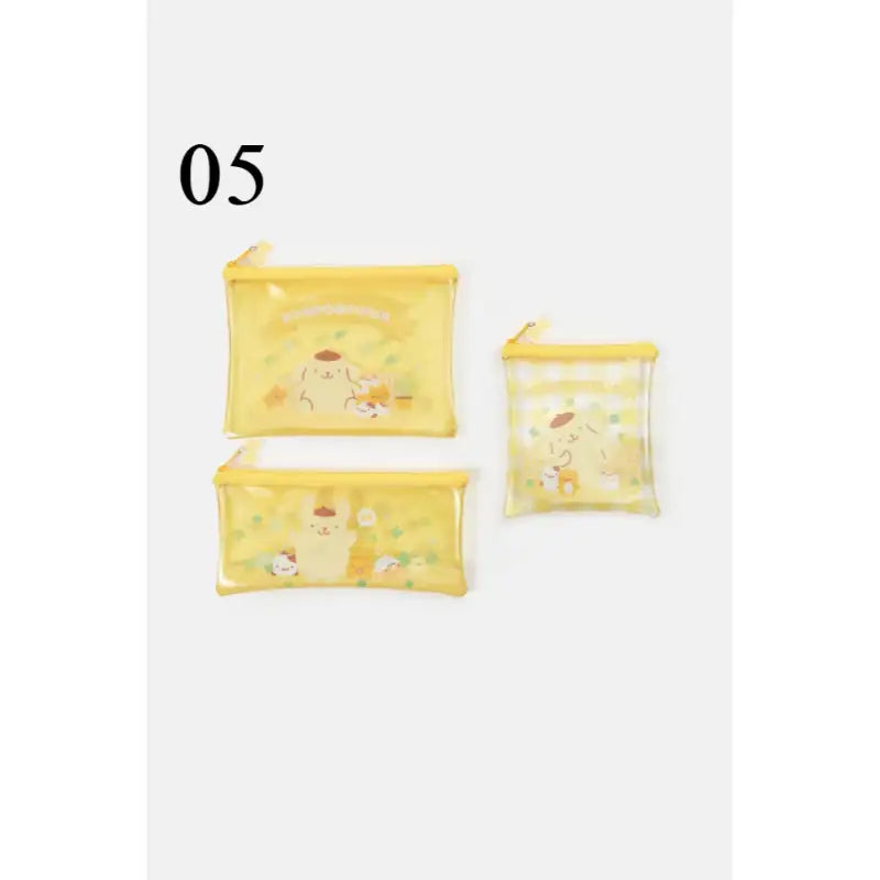 Sanrio x 10x10 - Clear Pouch Set - Sanrio - Pouch - Harumio