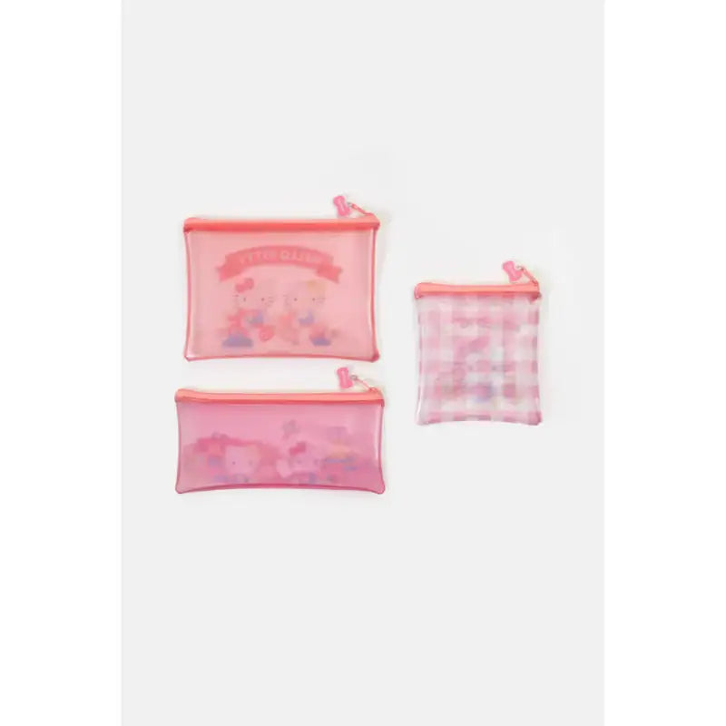 Sanrio x 10x10 - Clear Pouch Set - Sanrio - Pouch - Harumio