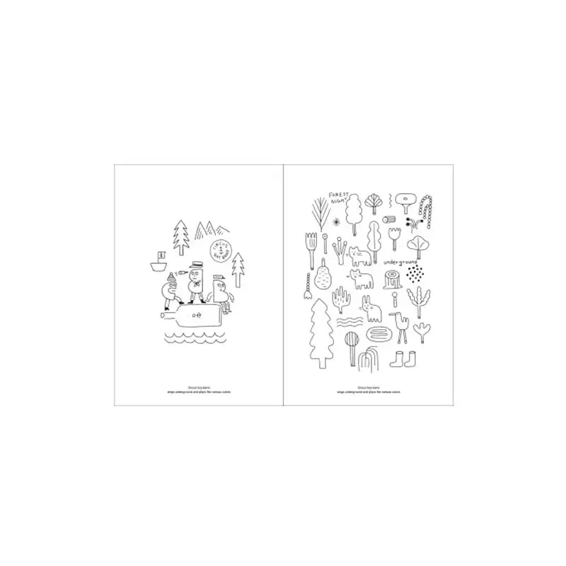 Circus Boy Band - Imagine Colors 03 - Circus Boy Band - Notebooks & Notepads - Harumio
