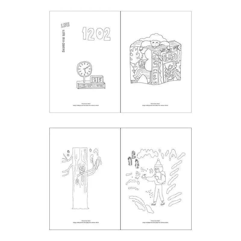 Circus Boy Band - Imagine Colors 04 - Circus Boy Band - Notebooks & Notepads - Harumio