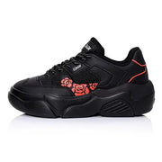 Lakai - Hati Graffiti Shoes - Black Red Rose - Lakai - Footwear - Harumio