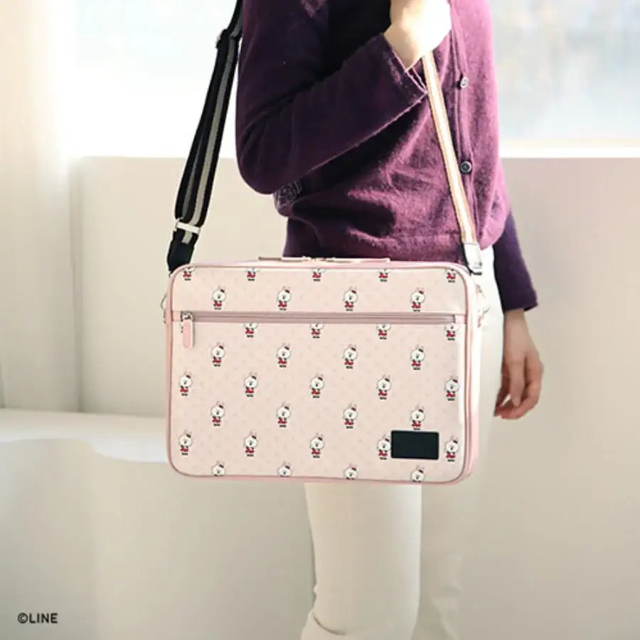 Monopoly x LINE - Brown and Friends - Easy Carry Laptop Pouch Vintage - Monopoly - Accesories - Harumio