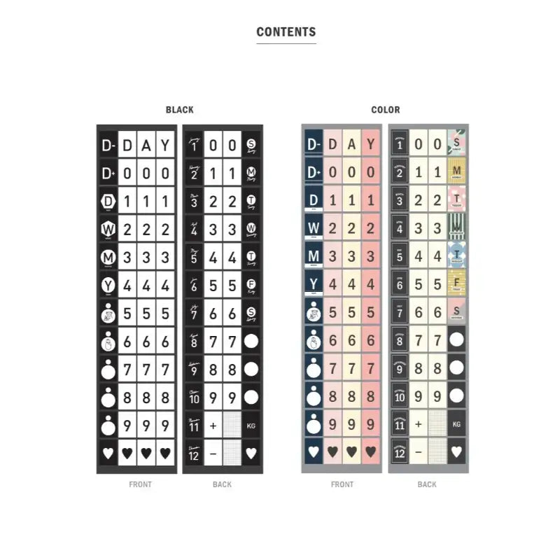Iconic - D-Day Calendar - Iconic - Stationary - Harumio