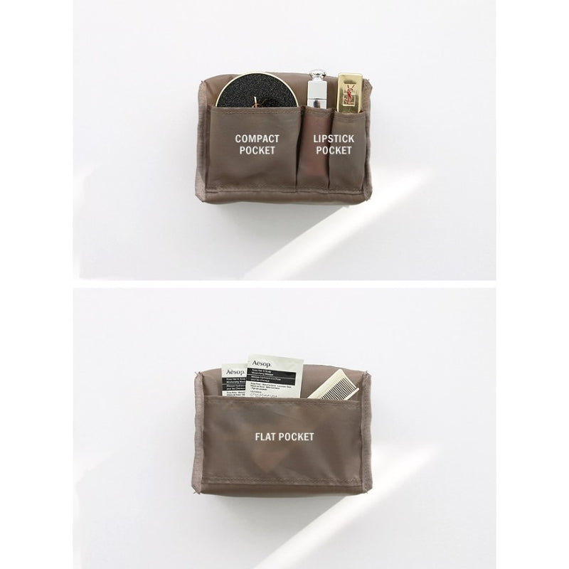Iconic - Brick Plain Makeup Pouch