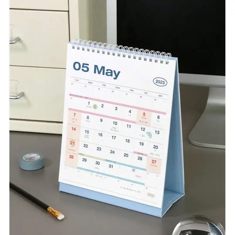 ICONIC - 2023 Flow Desk Calendar - ICONIC - Calendar - Harumio