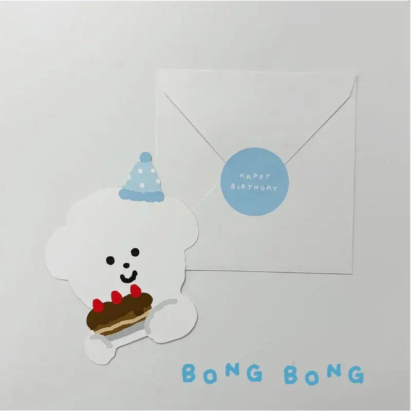 Teteum - Happy Birthday Card - Teteum - Card - Harumio
