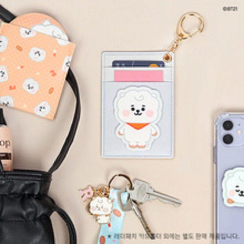 BT21 x Monopoly - Baby Leather Patch Card Holder