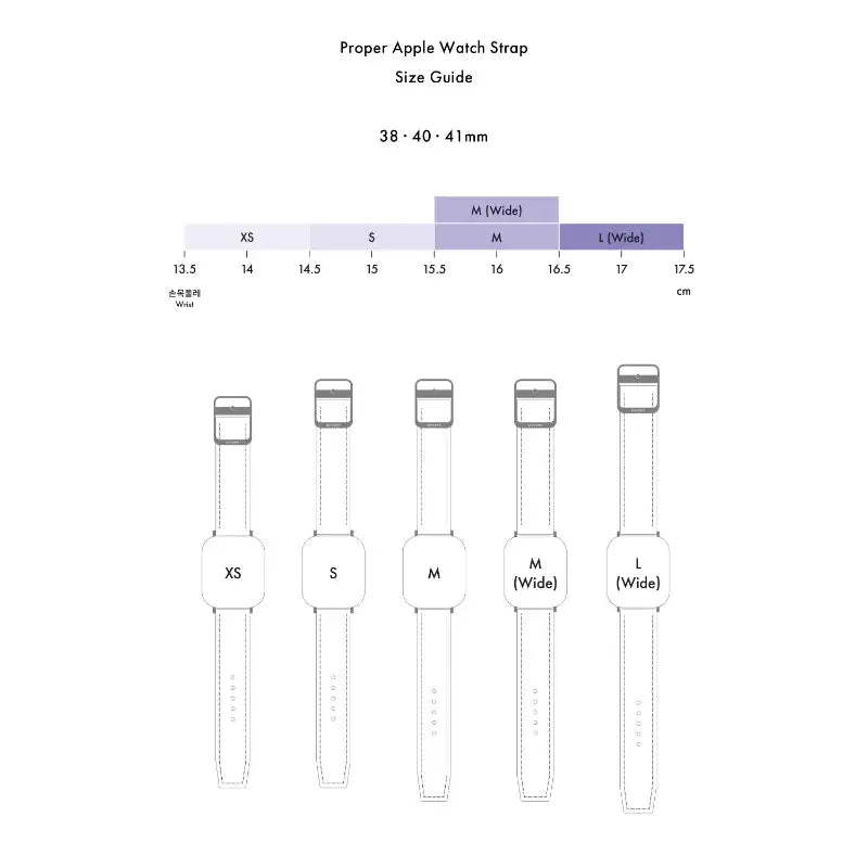 proper belongings - Proper Apple Watch Strap (38·40·41mm) - proper belongings - Watch Strap - Harumio