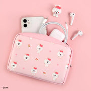 Monopoly x LINE - Brown and Friends - Mini Cable Pouch - Monopoly - Accesories - Harumio