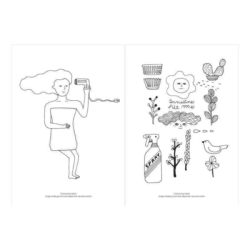 Circus Boy Band - Imagine Colors Book - Circus Boy Band - Notebooks & Notepads - Harumio