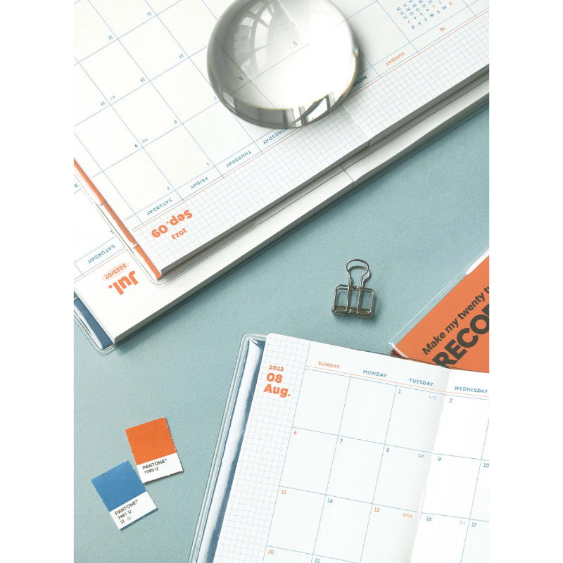 ICONIC - 2023 Record-On Monthly Slim Diary