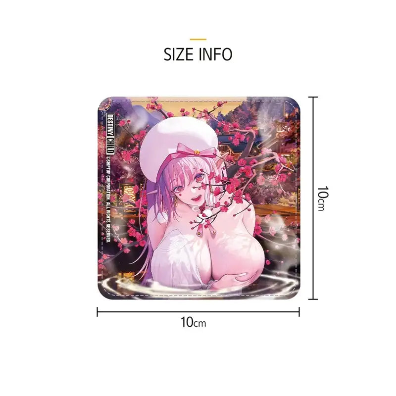 Destiny Child - Hot Spring Leather Coaster - Destiny Child - Accessories - Harumio