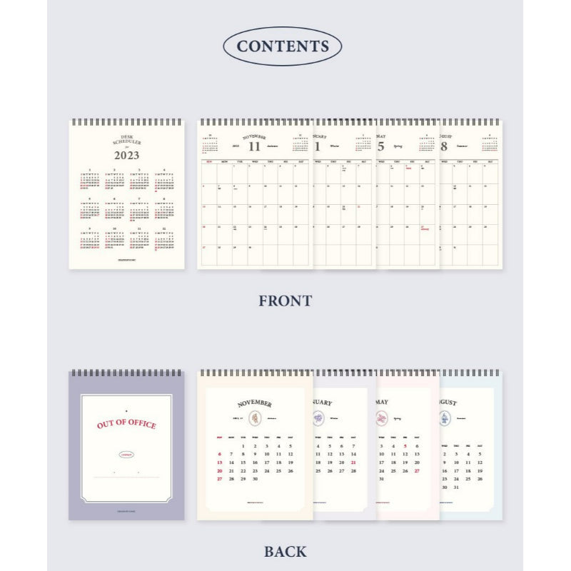 Iconic - 2023 Desk Scheduler