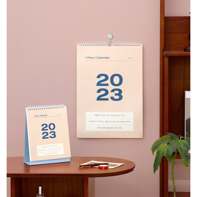 ICONIC - 2023 Flow Wall Calendar