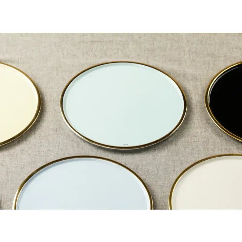 Chaora - Gold Rim Tray - Chaora - Tableware - Harumio