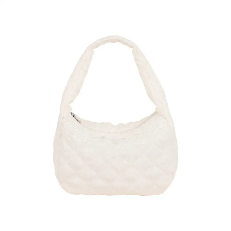 Ovuni - Quilted Hobo Bag - Ovuni - Bag - Harumio