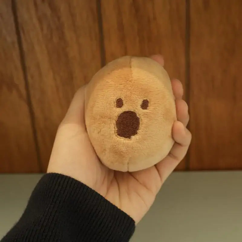 Dinotaeng - Soft Boiled Quokka Egg Plush Doll - Dinotaeng - Plush doll - Harumio