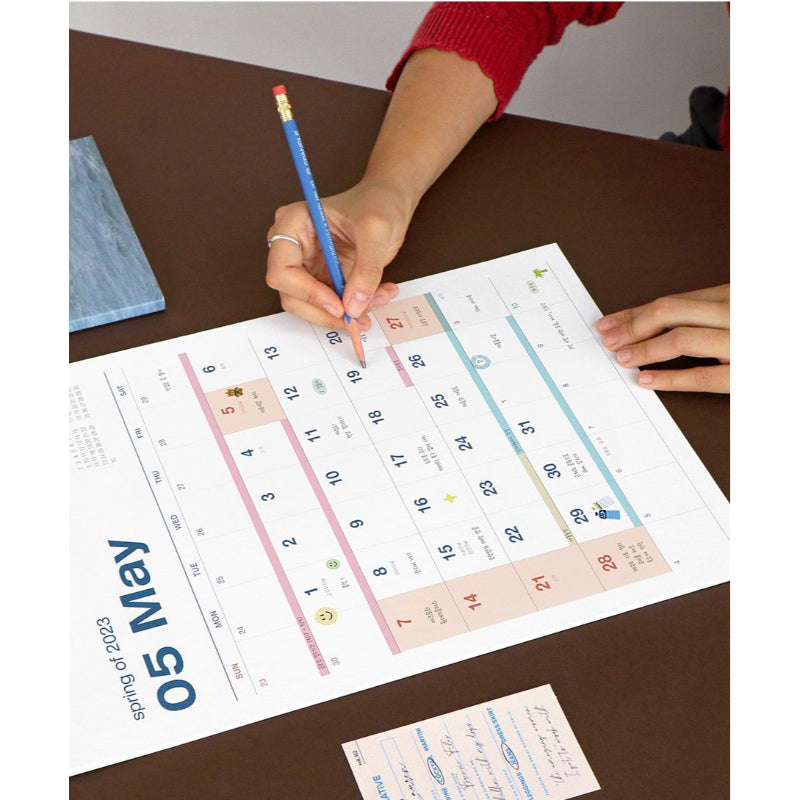 ICONIC - 2023 Flow Wall Calendar