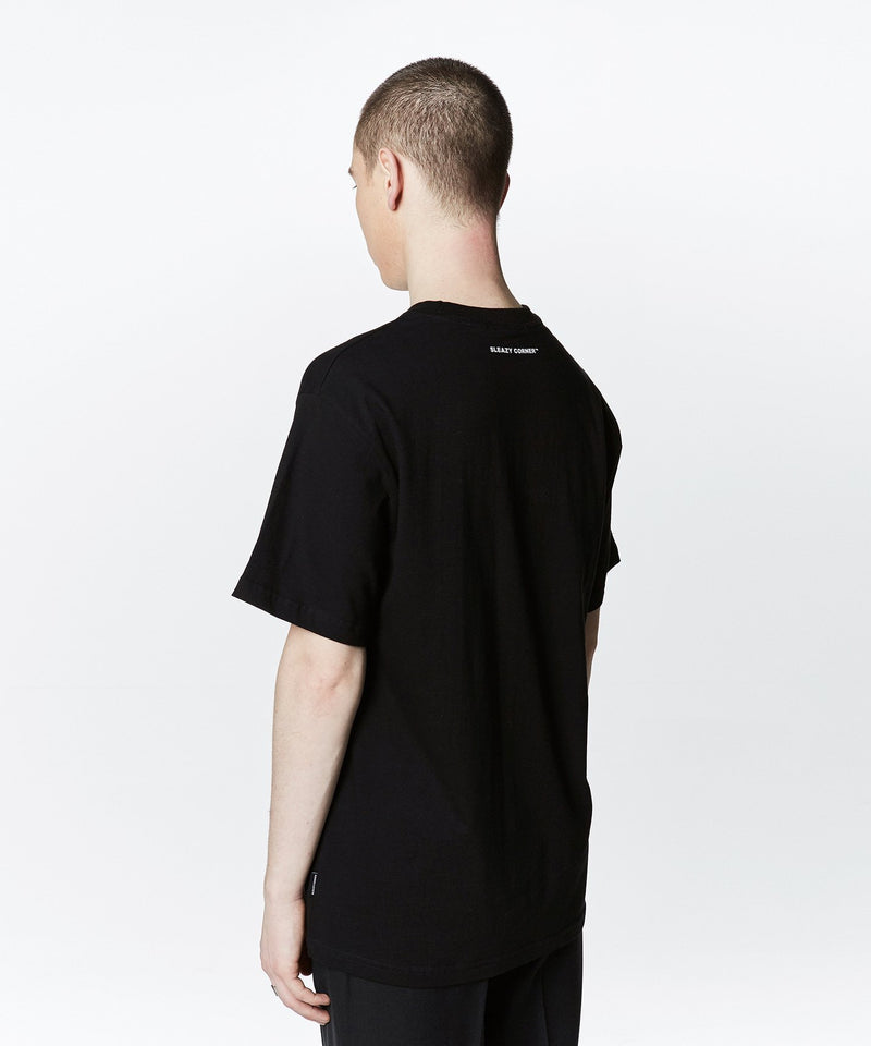 Sleazy Corner - Media Kills T-shirt - Black