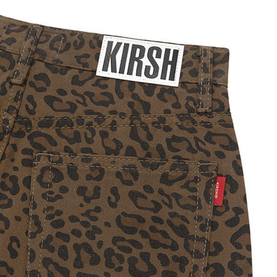 Kirsh - Short Fitted Skirt - Leopard