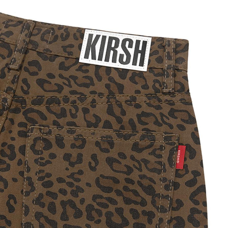 Kirsh - Short Fitted Skirt - Leopard